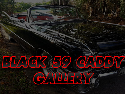 Black 1959 Cadillac Convertible 1959 Black Cadillac Convertible
